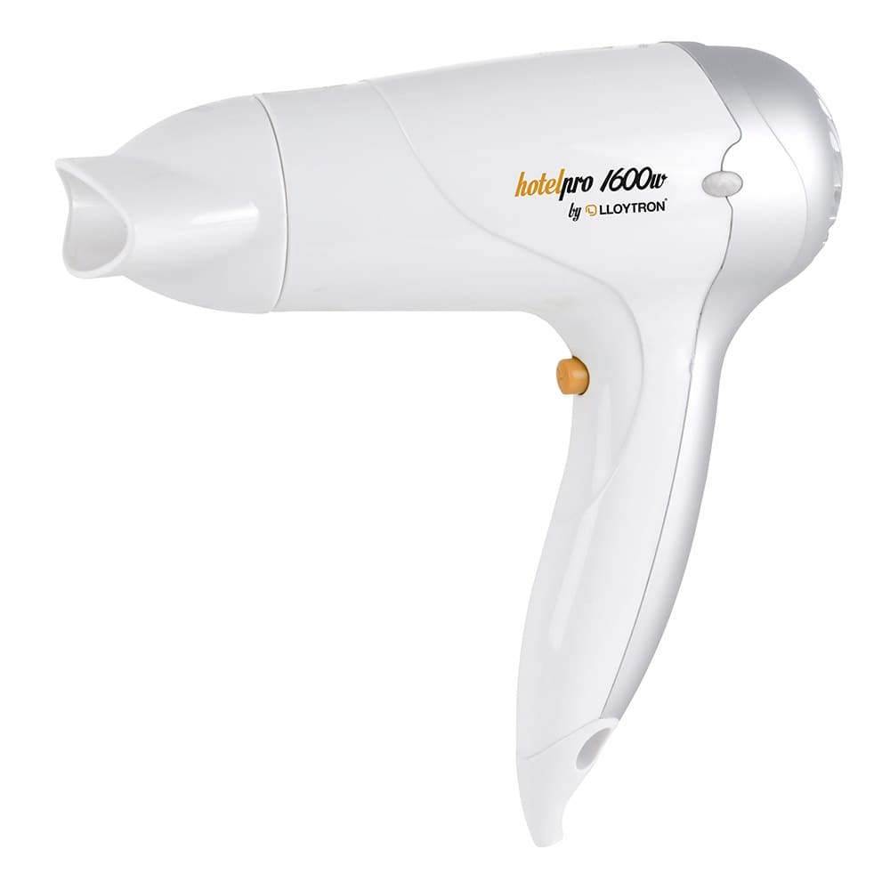 LLOYTRON Hotelpro 1600w Hair Dryer White