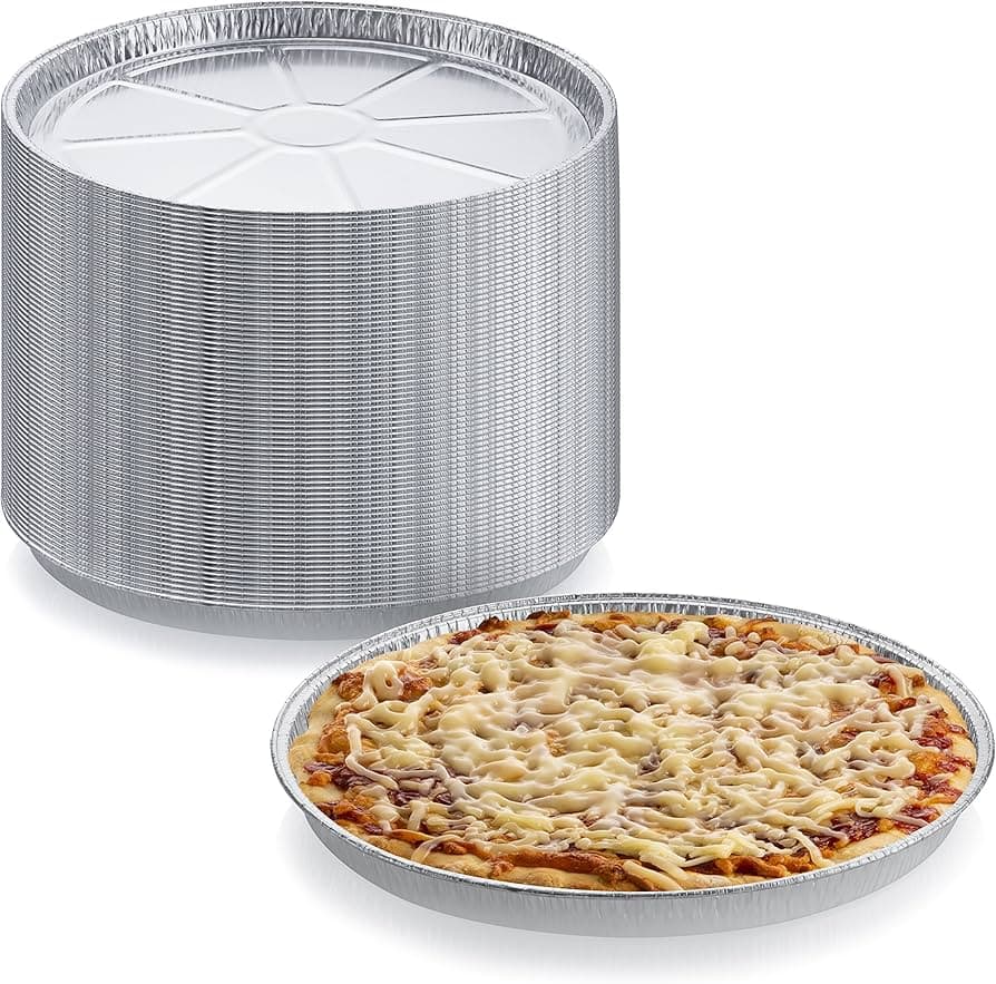 EXTRA VALUE PK2 FOIL PIZZA TRAYS