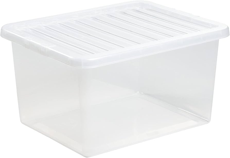 WHAM  crystal 37 L Box & Lid Clear image