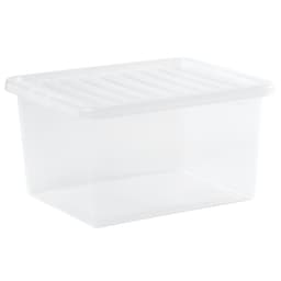 WHAM  crystal 37 L Box & Lid Clear 2
