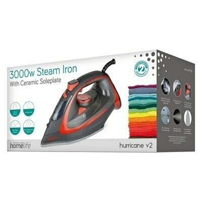 LLOYTRON Home Life 3000w Huricane V2 Steam Iron image
