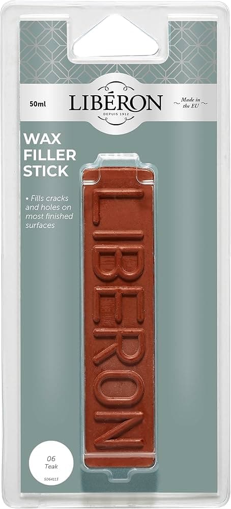 Liberon wax filler stick teak 50ml
