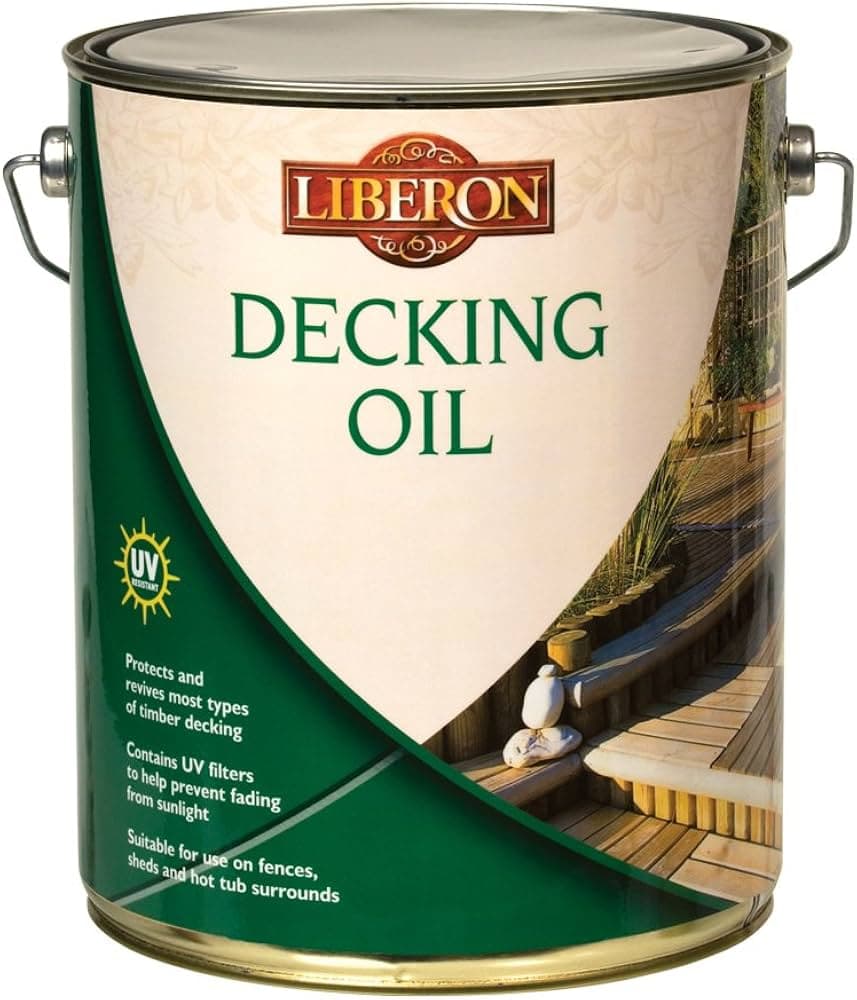  Liberon Decking Oil Clear 5Ltr