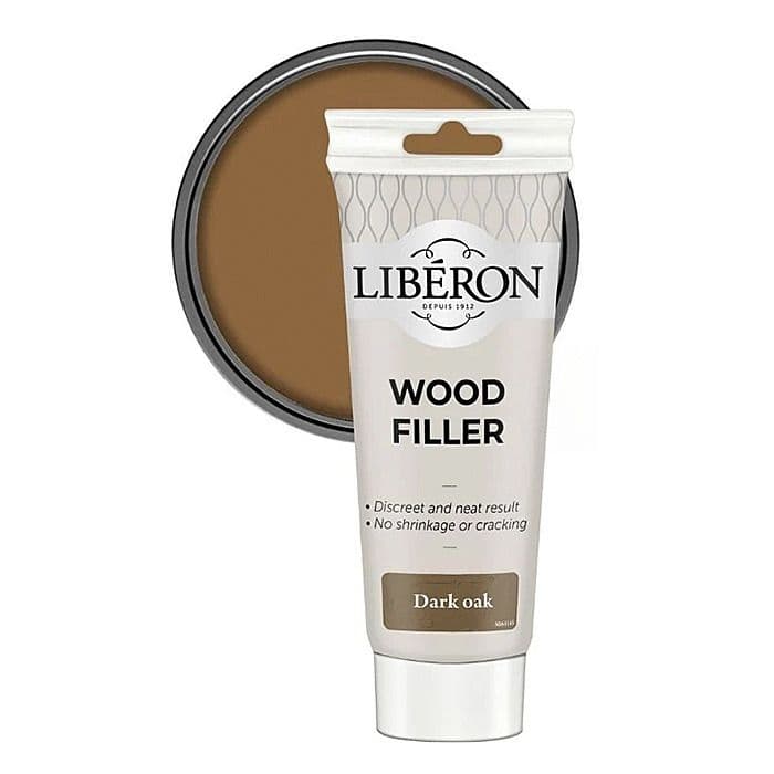 liberon Wood Filler  Dark Oak 125ml 