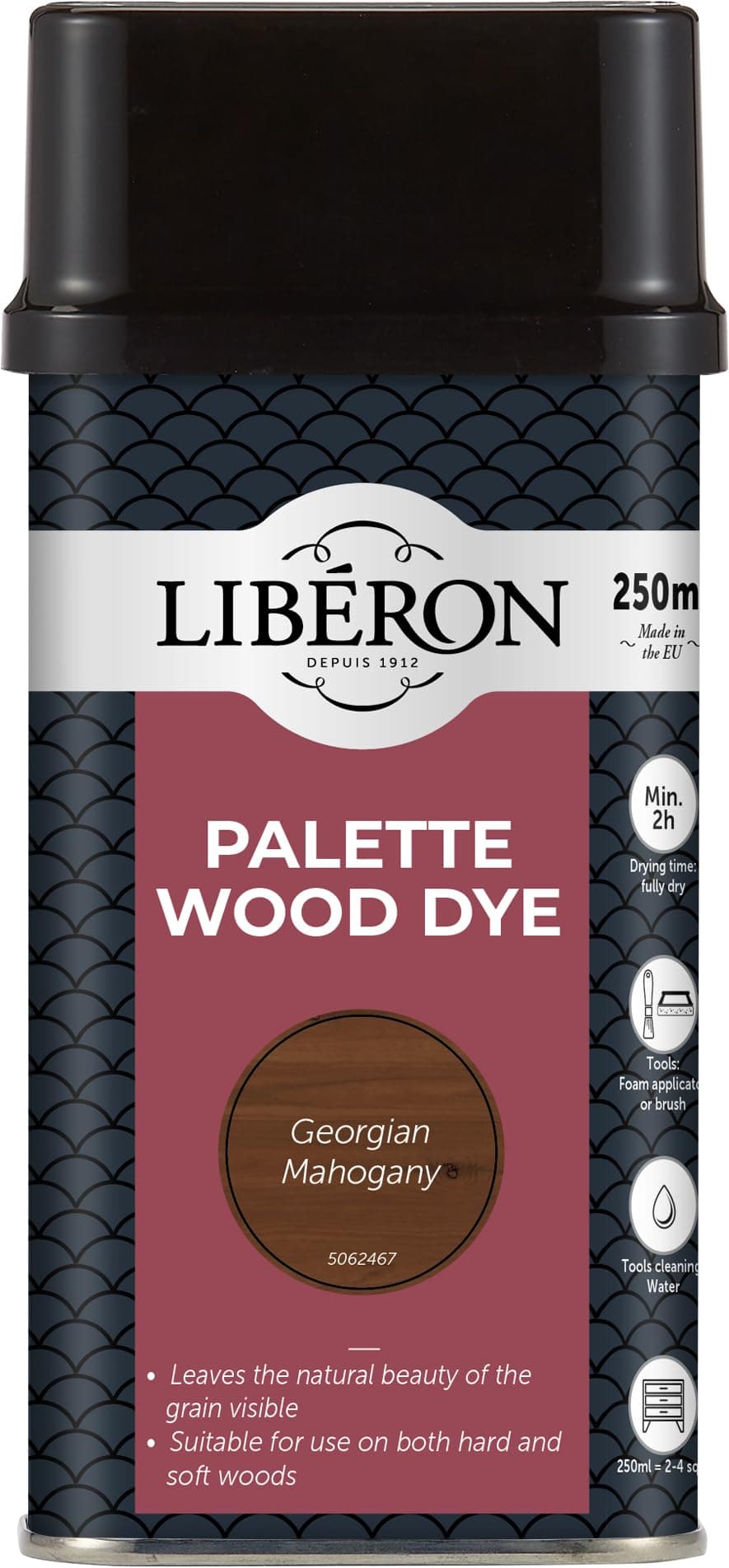 liberon Spirit Wood Dye Georgian Mahogany  250ml 