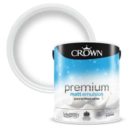 Crown PREMIUM MATT EMULSION BWT 2.5L 2