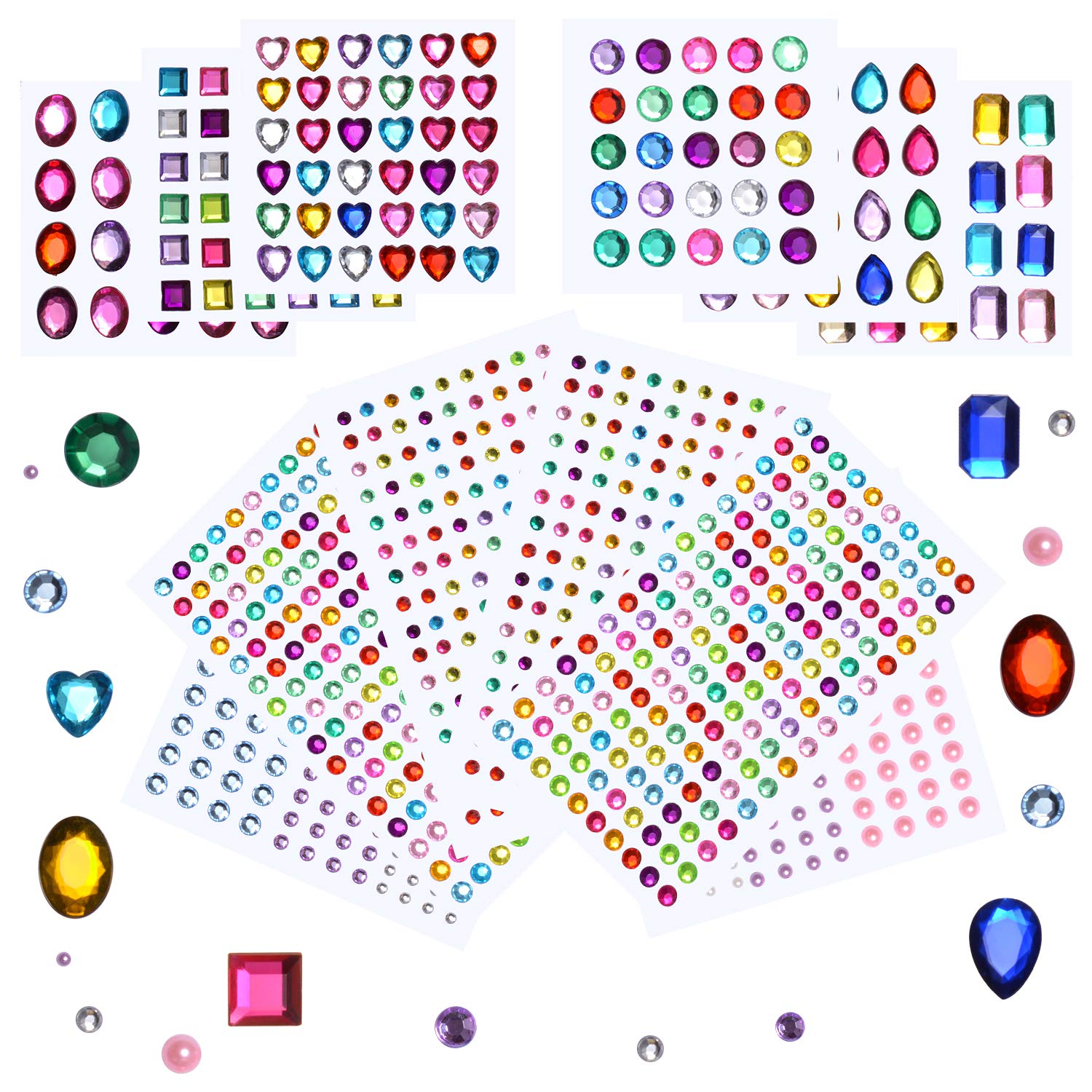 Rhinestone stickers image