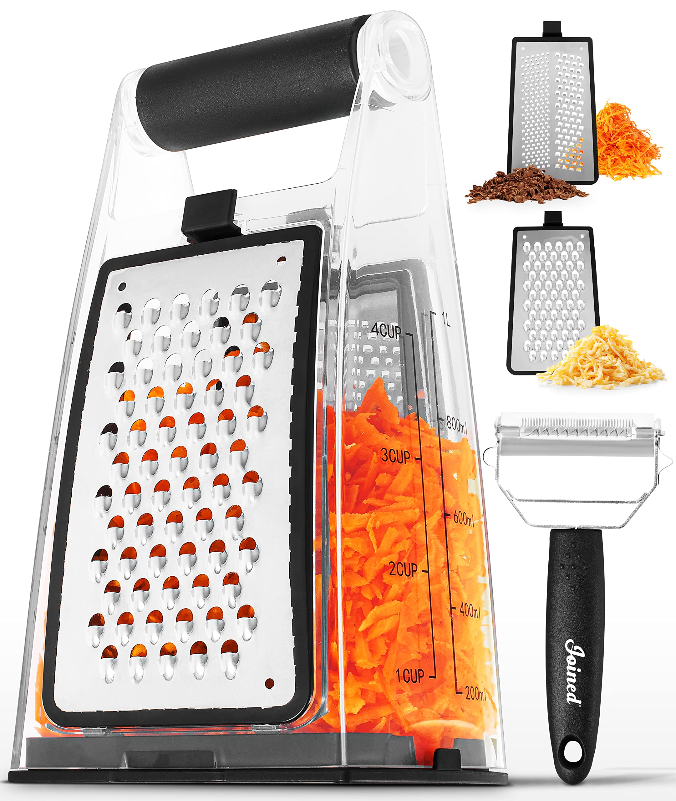 Vegetable grater with container image
