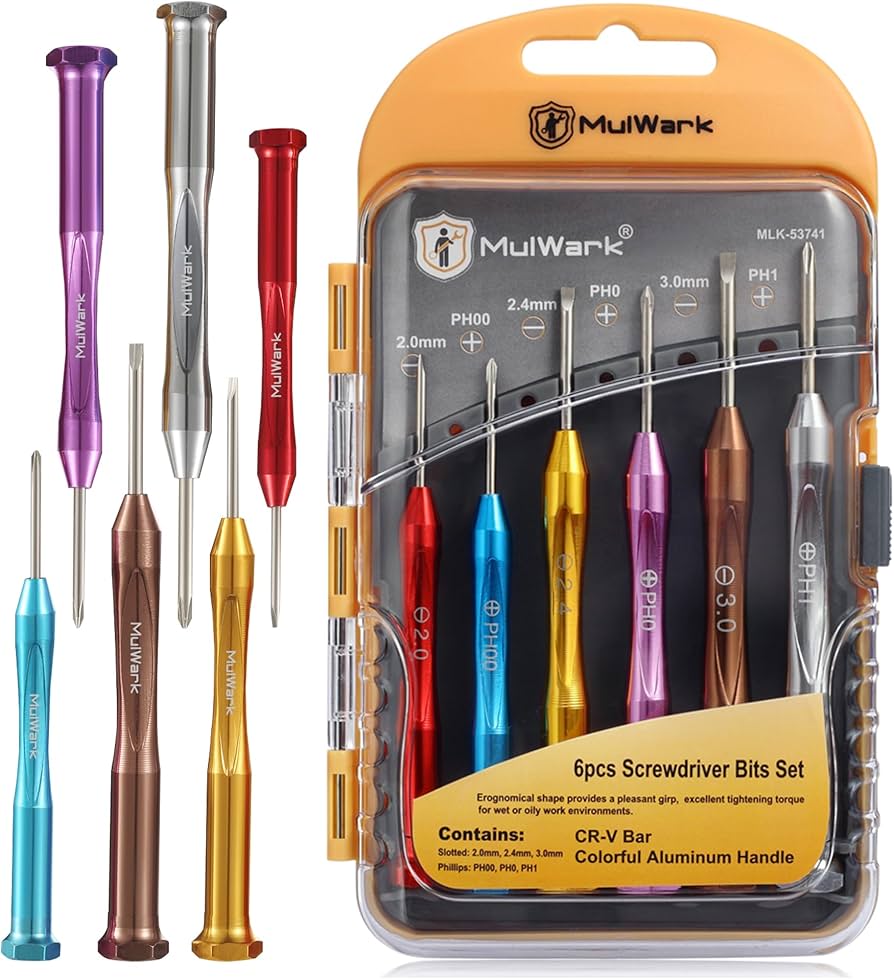 NT 6pc Precision Screwdriver Set With Magnifier image