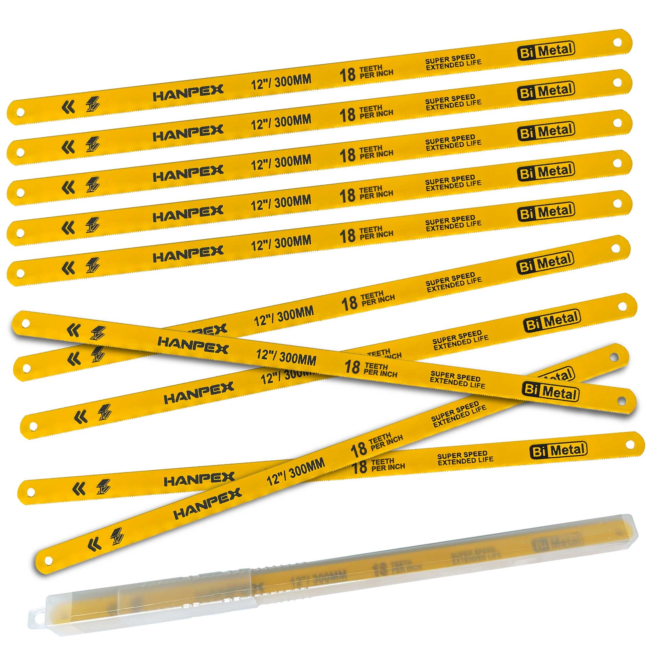 NT 8pc 12''/30cm Hacksaw Blades image