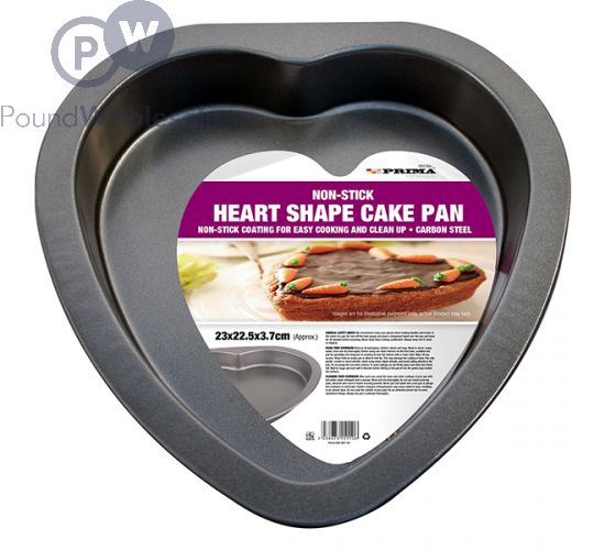 NT Heart Shape N/s Cake Tin 23 X 22.5 X 3.7cm image