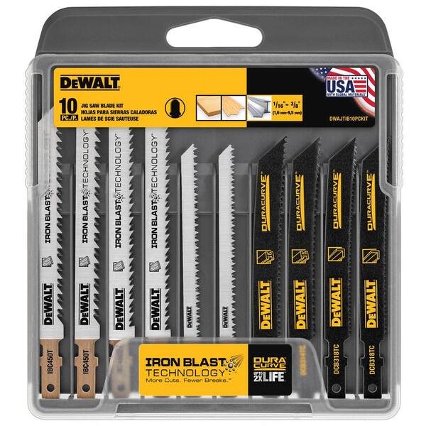 NT 10pc Jigsaw Blade Set image