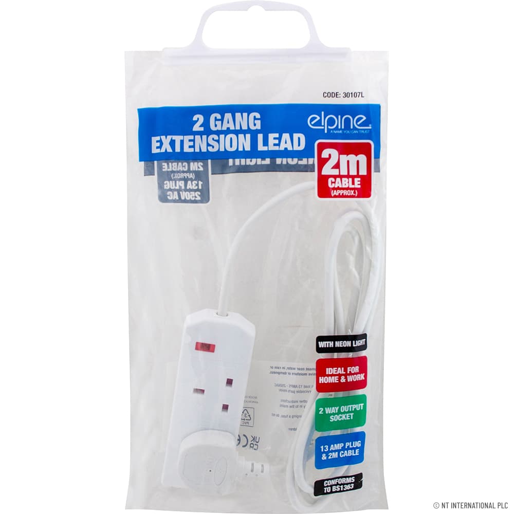 NT 2way 2m Extension Lead