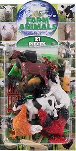 FARM ANIMALS 21 PIECE SET 1