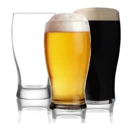 TULIP PINT GLASS 58cl Set 2- STEELEX GLASSWARE 1