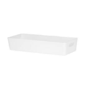 WHAM Studio Basket 10.01 Rectangular,ice White