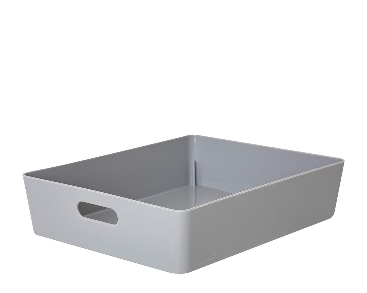 WHAM Studio Basket 9.01 Rectangular,cool Grey