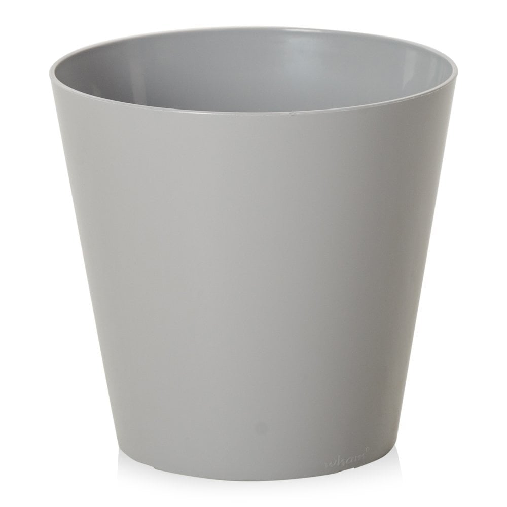 WHAM Studio 30cm Round Waste Bin,cool Grey image