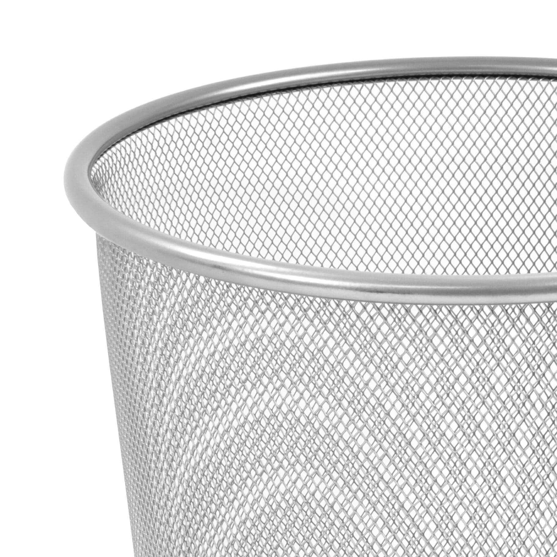 WHAM Studio 30cm Round Waste Bin,silver Sage image