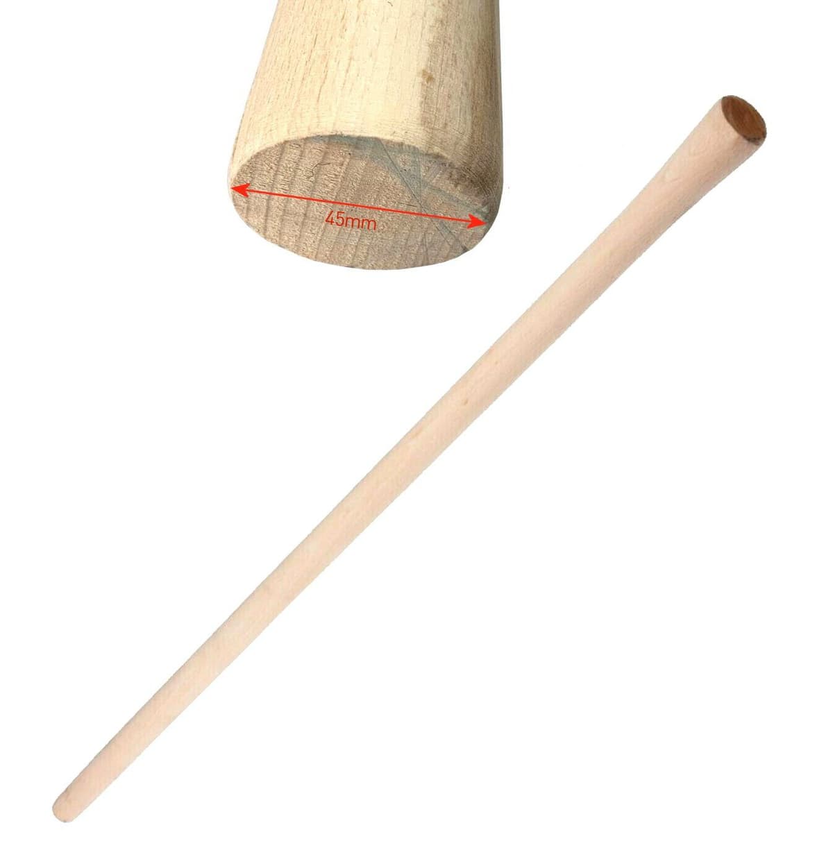 Rolson 1200mm Wooden Hoe Handle