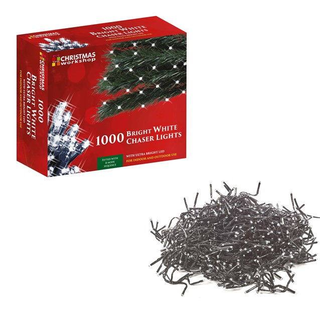 BENROSS 1000 LED Warm White Chaser Lights - image