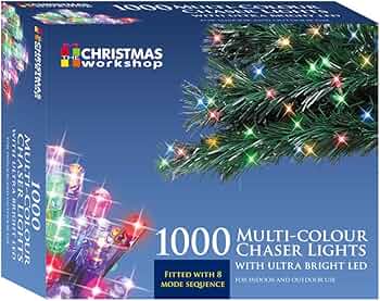 BENROSS 1000 LED  multi coloured Chaser Lights - image
