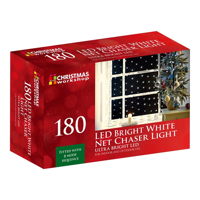 BENROSS 180 LED Net Chaser Warm White image