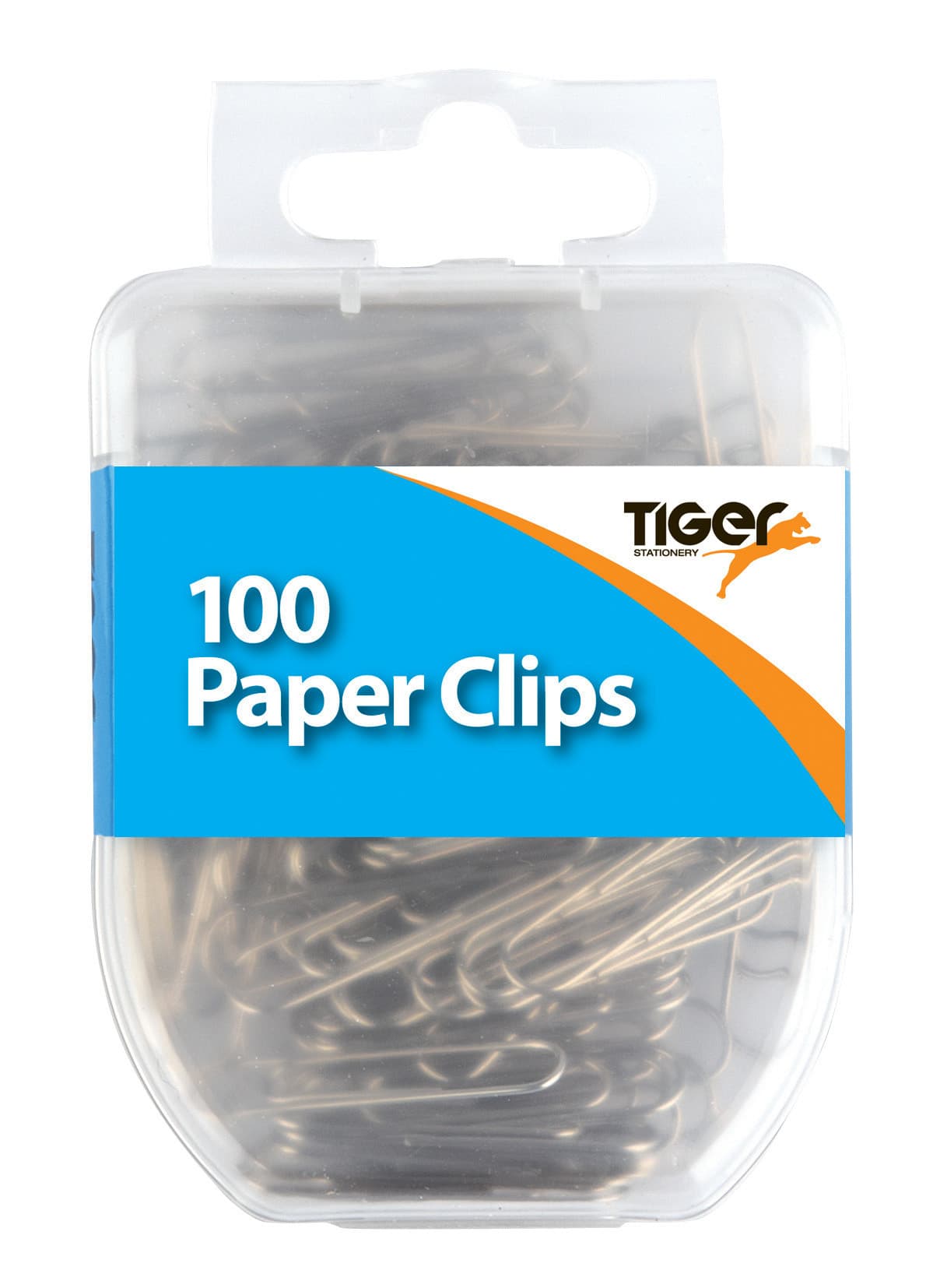 Tiger   Eeensntials 100 Paper Clips