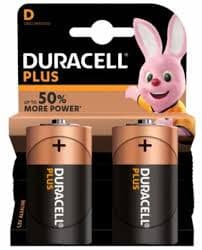 Duracell D(Mn1300) Plus 2pk (Box) 1