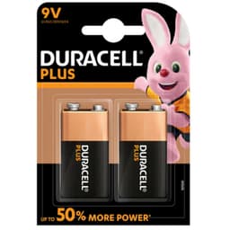 Duracell 9v(MN1604 ) Plus (Box) 2