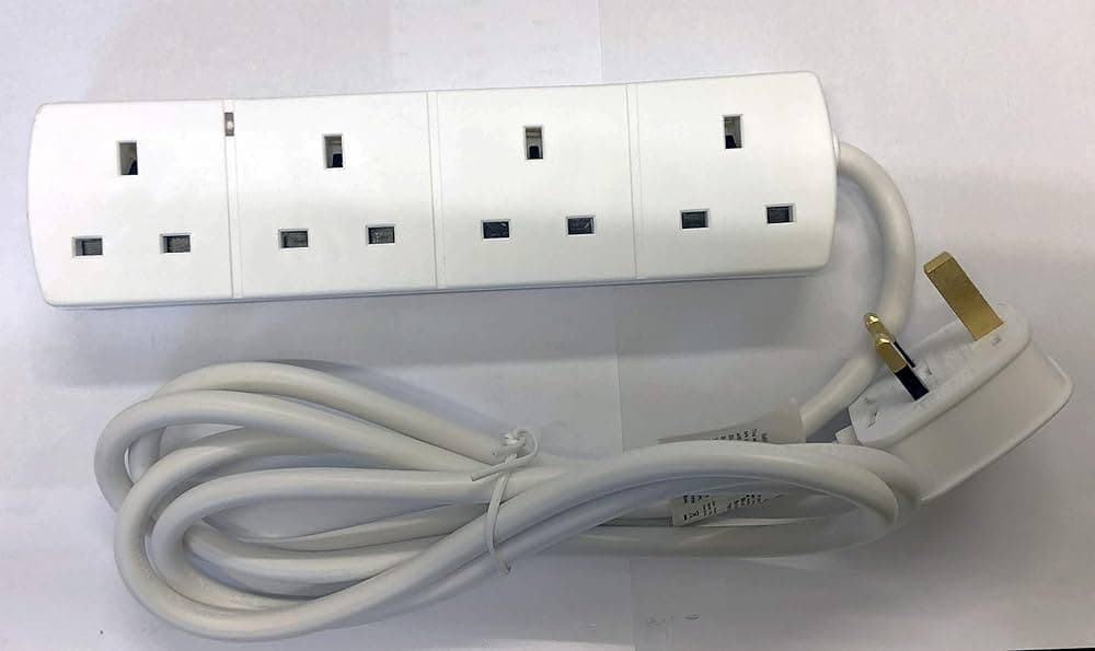 Powerplus 4way 2 Metre 13amp Extension