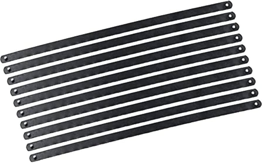 Rolson 10pc Junior Hacksaw Blades