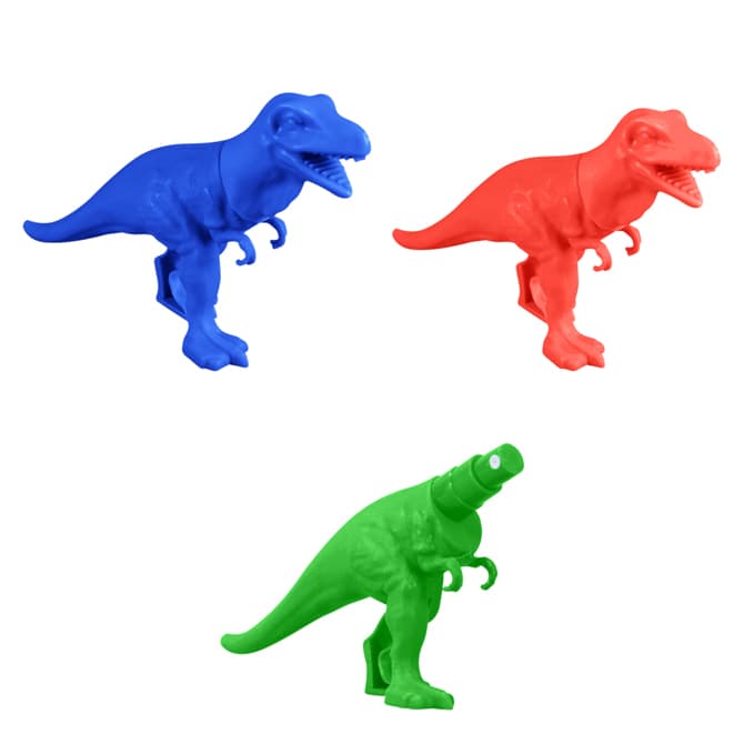 Kandy Toys Tpr Beany Dinosaurs 12 Assorted In Display Box