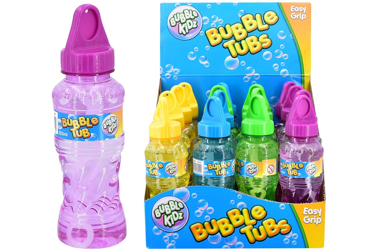 Kandy Toys Transparent Bubble Tubs  Assorted Colours