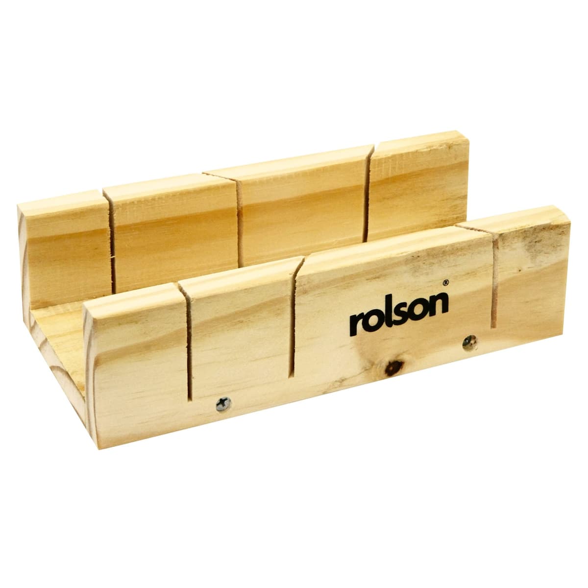 Rolson 230mm Wooden Mitre Box