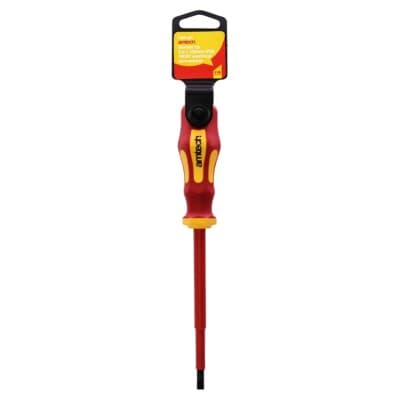 Am-Tech SLOTTED TIP 5.5 x 125mm VDE 1000V ELECTRICAL SCREWDRIVER