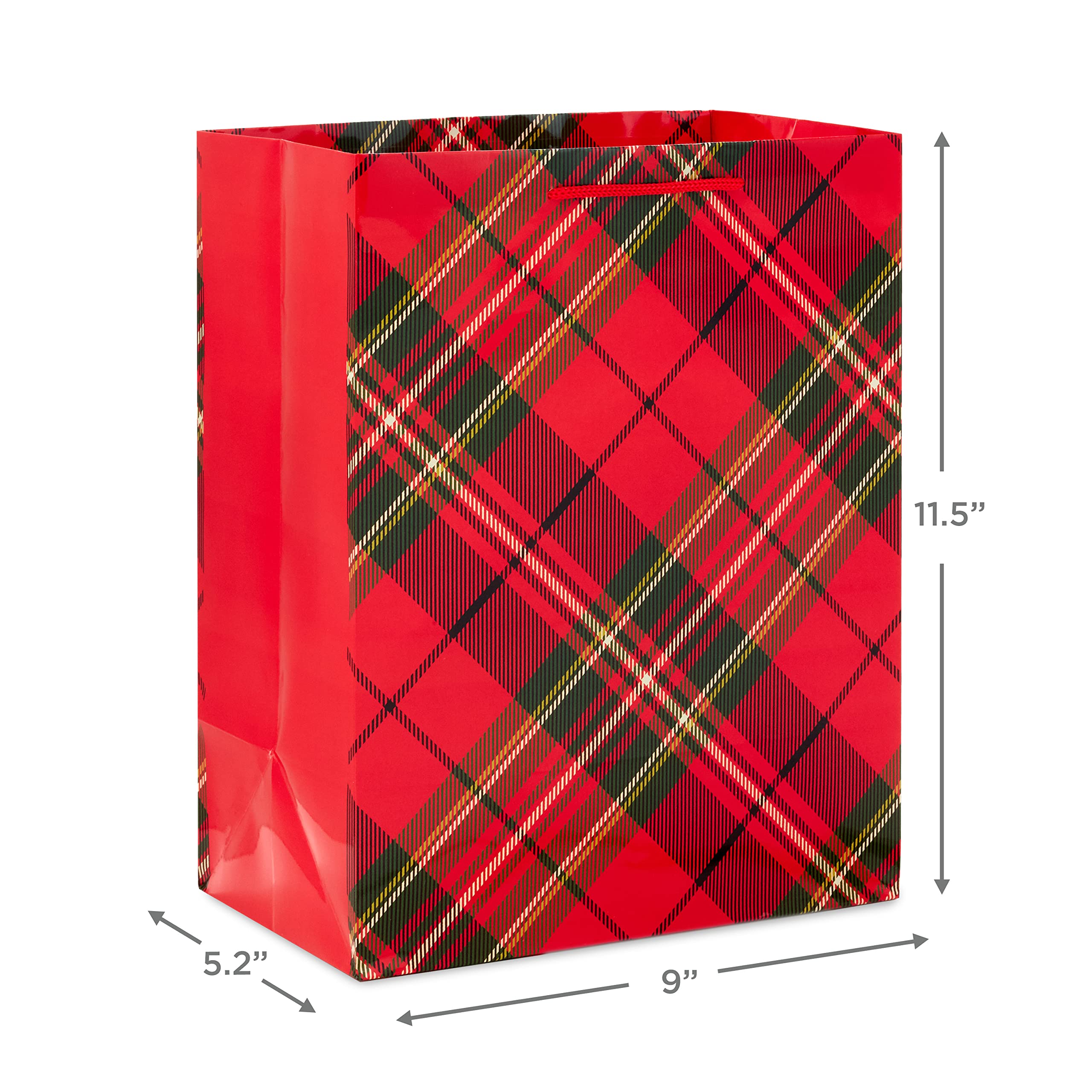Tallon Gift Bag - Tartan 2 Asstd - Medium image