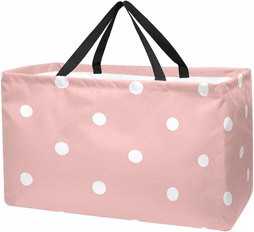 Tallon X Large Shopper Bag Baby Pink Dot image