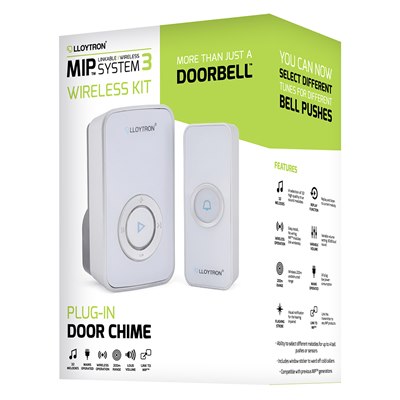 LLOYTRON Mip3- 32 Melody Plugin Premium Door Chime Kiy image