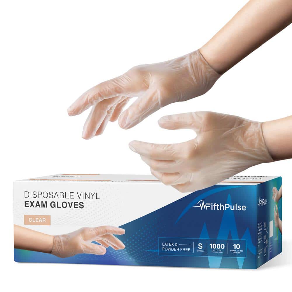Vinyl Gloves Clear Powder Free Small 
 image