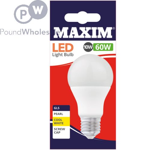 STATUS Maxim Led Round Small Edison  Bulbs, 13w, 100 W, Warm White, Bayonet Cap image