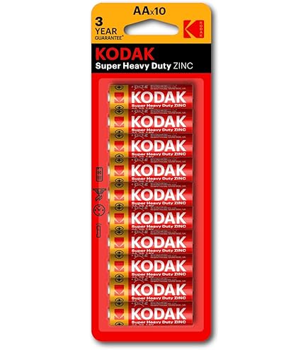 Kodak Zinc Batteries AA 10PK image