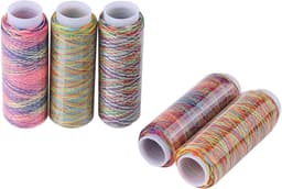 NT 5 Rolls Spool Sewing Thread Assorted Colours 1