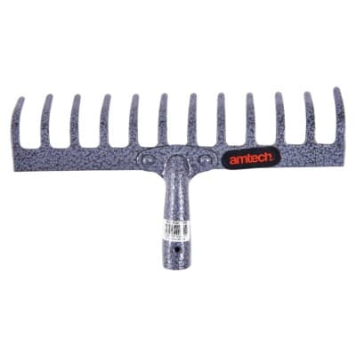 NT 12 Tooth Head Carbon Steel Rake Head