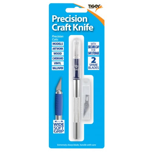 Tiger Precision Knife & 2 Spare Blades