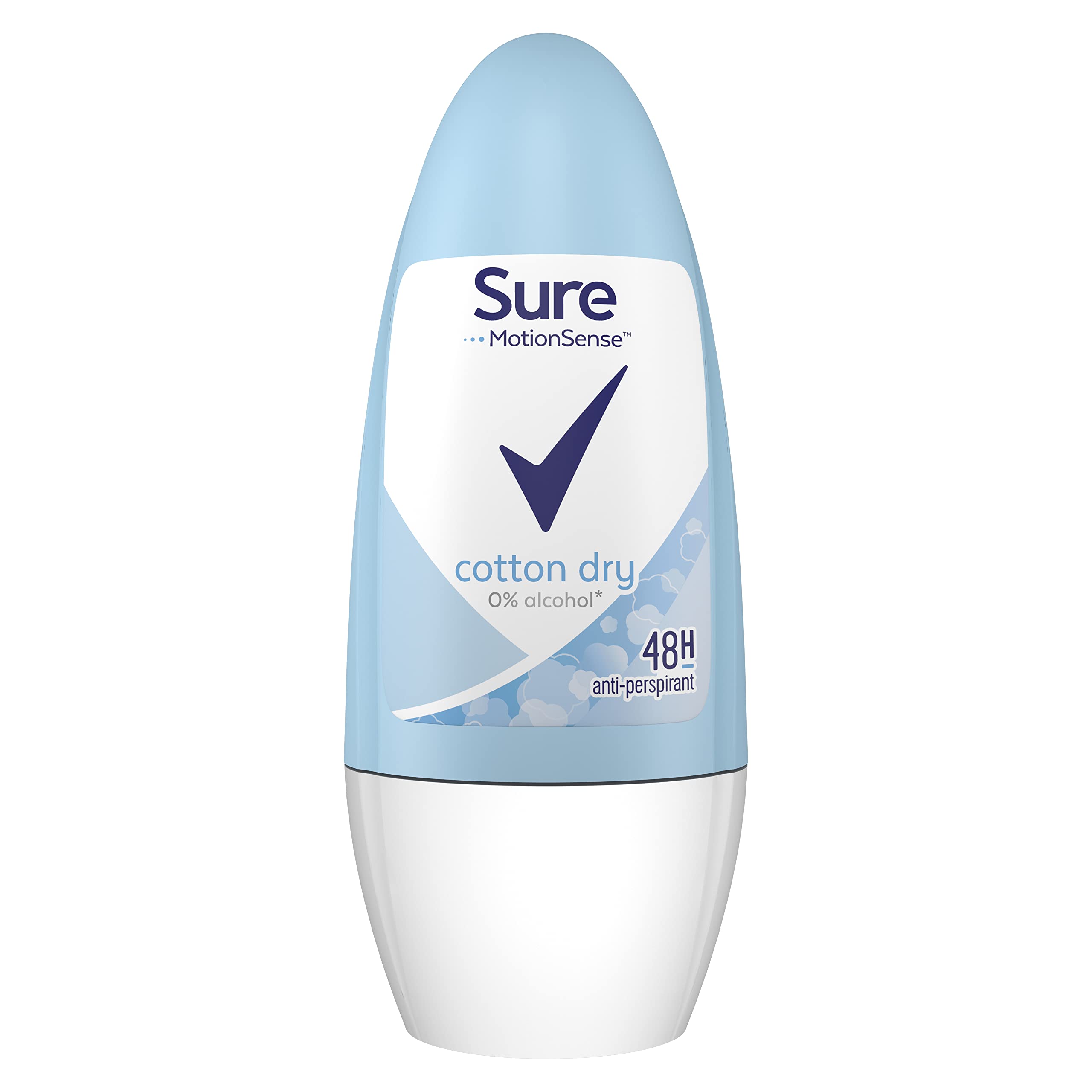 Sure Roll On 50ml Womens Cotton Dry image