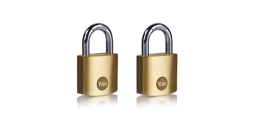Yale Brass Padlock 30mm