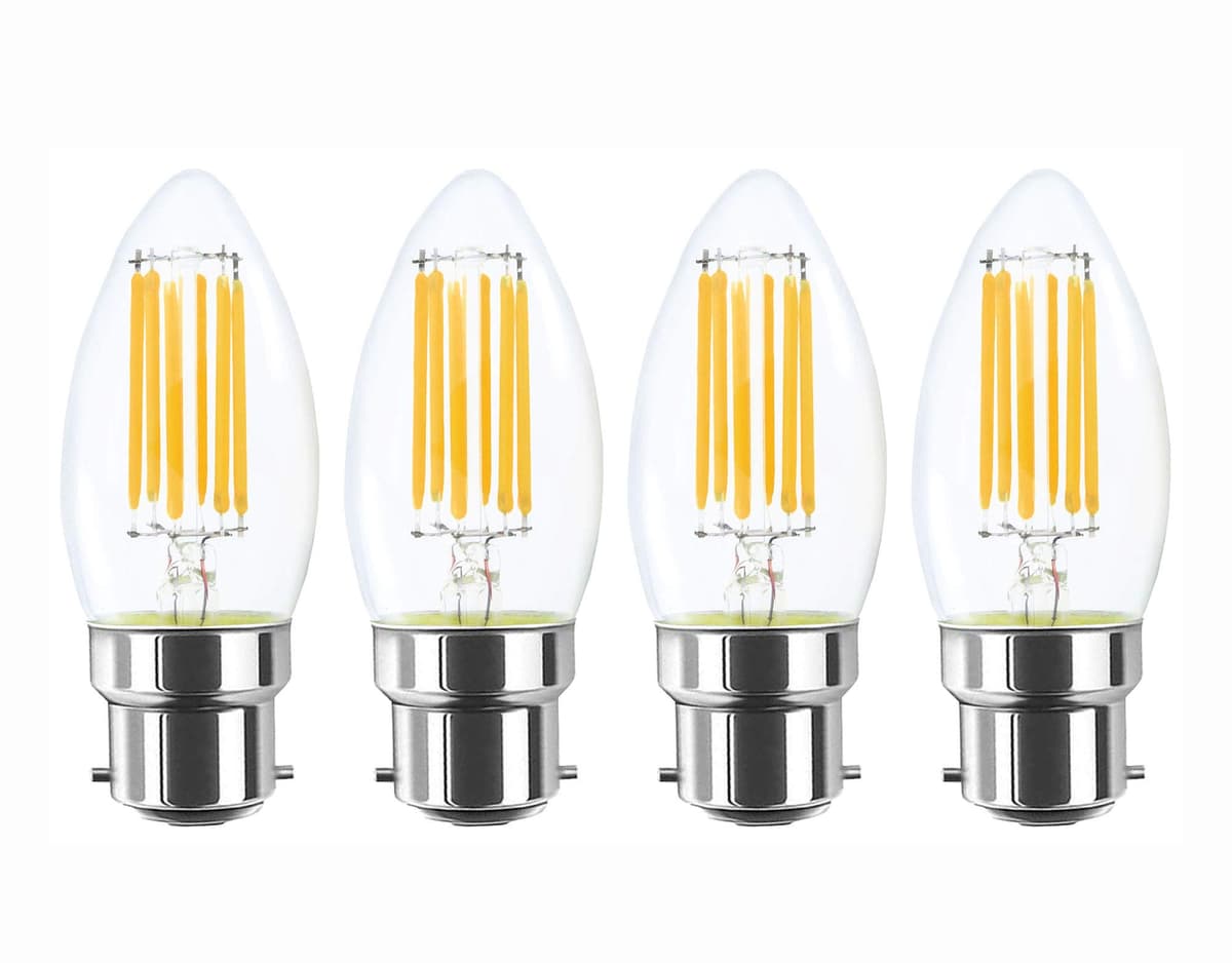 Powerplus Led Candle Bulb B22 6w 540lm 6000k 240v Ac