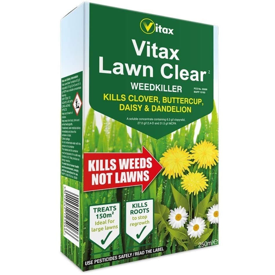 Vitax Lawn Clear Weedkiller 250ml