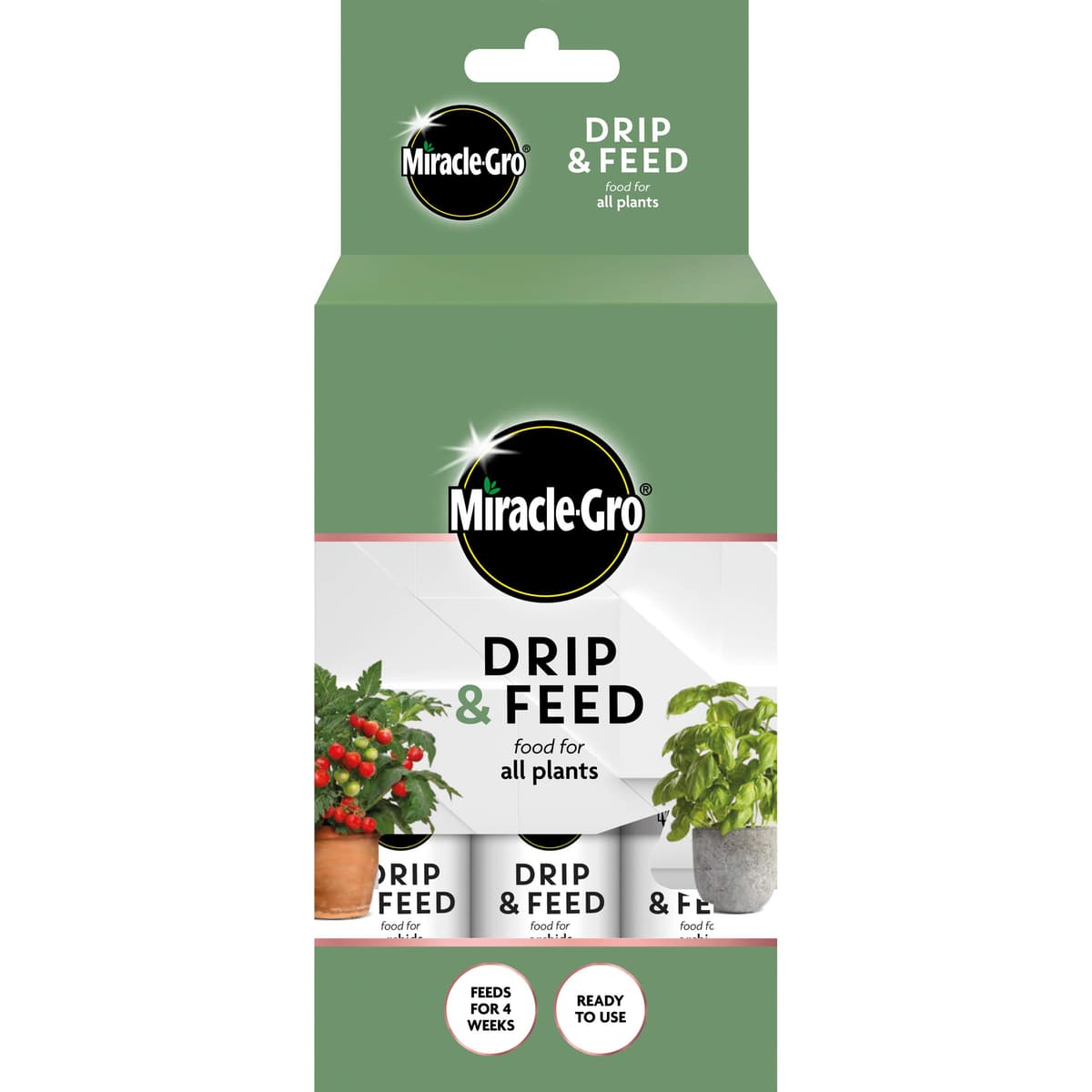 Evergreen Miracle-gro Drip & Feed Ap 3 Pack
